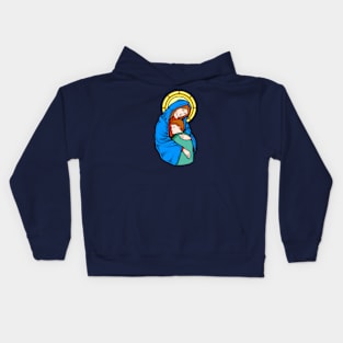 Virgin Mary Kids Hoodie